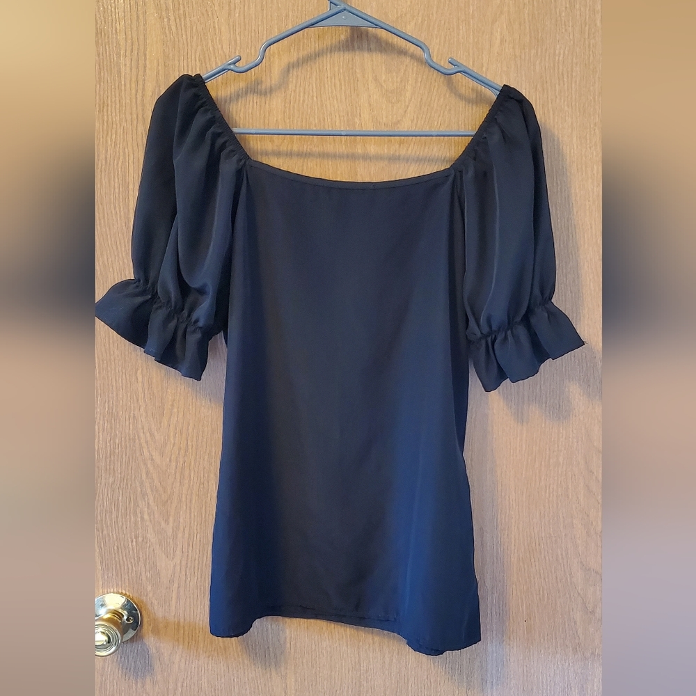 Faux button down top - Picture 2 of 2